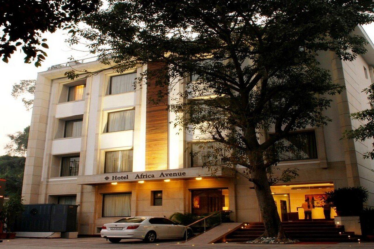 新德里 Africa Avenue Gk - 1酒店 外观 照片